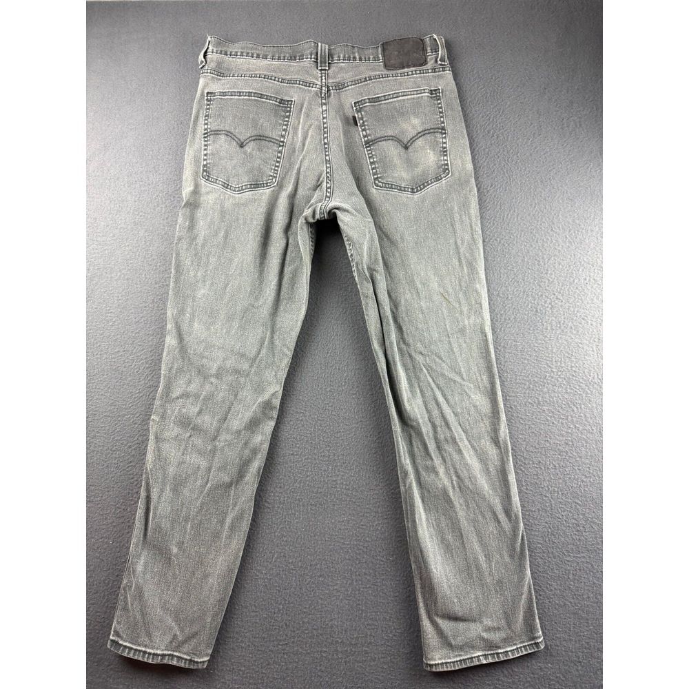 Levis 541 Jeans Men's 34x31* Gray Denim Athletic Fit Straight Stretch Tapered - Picture 2 of 13